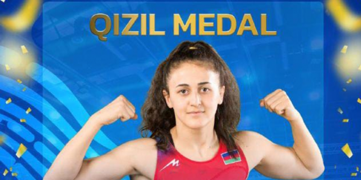 Azerbaijani female wrestler crowned world champion