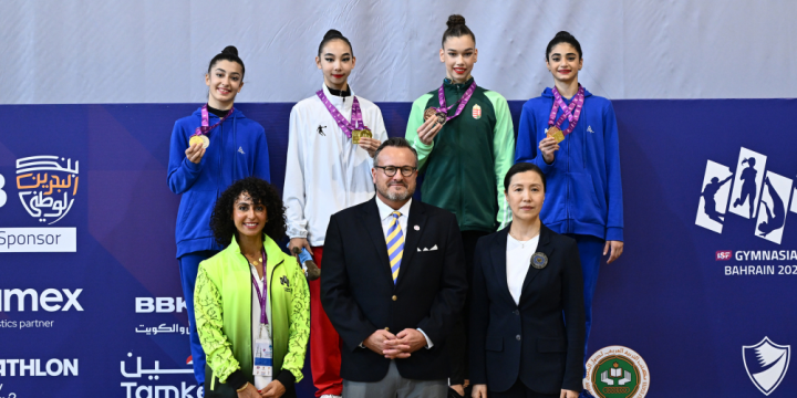 Azerbaijani rhythmic gymnast claims gold at ISF Gymnasiade Bahrain 2024