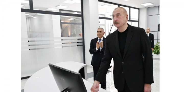 President Ilham Aliyev attended the opening of the Zangilan Electric Power Network’s Digital Control Center