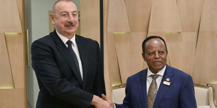 President of Azerbaijan Ilham Aliyev met with President of Ethiopia