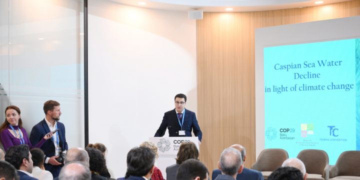 COP29 hosts meeting on Caspian Sea Water Decline in light of climate change