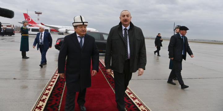 President Ilham Aliyev concluded visit to Kyrgyzstan