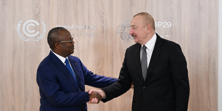 President Ilham Aliyev met with President of Guinea-Bissau