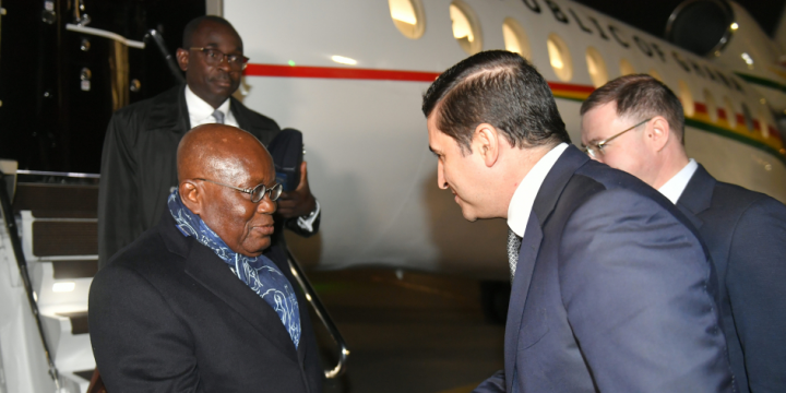 President of Ghana arrives in Azerbaijan to attend COP29