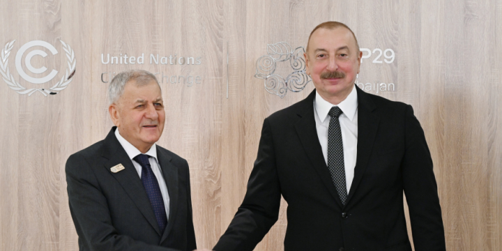 President Ilham Aliyev met with President of Iraq