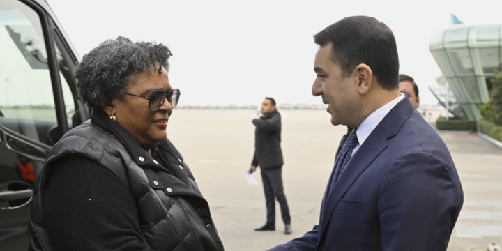 Prime Minister of Barbados arrives in Azerbaijan