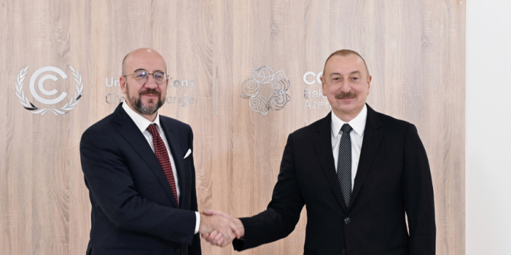 President Ilham Aliyev met with President of the European Council