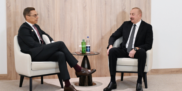 President Ilham Aliyev met with President of Finland