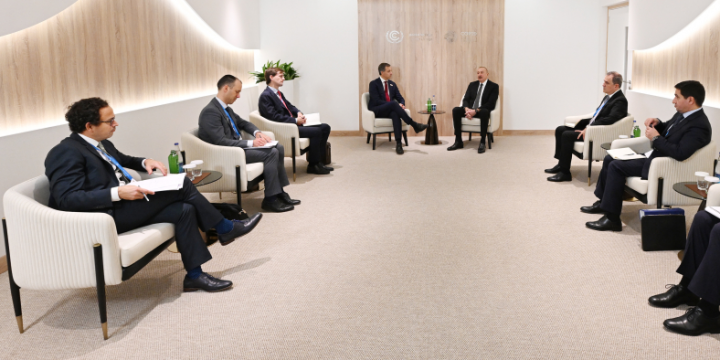 President Ilham Aliyev met with Prime Minister of Belgium