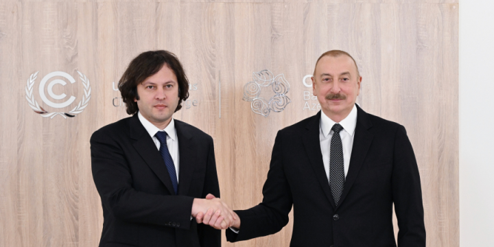 President Ilham Aliyev met with Prime Minister of Georgia