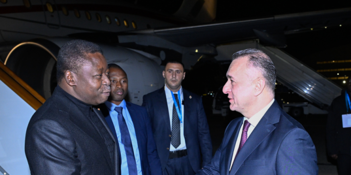 President of Togo arrives in Azerbaijan to attend COP29