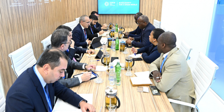 Azerbaijan’s Economy Minister discusses relations with Democratic Republic of São Tomé and Príncipe