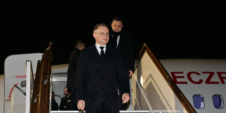 Polish President Andrzej Duda begins visit to Azerbaijan