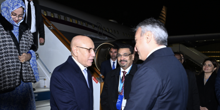 President of Islamic Republic of Mauritania arrives in Azerbaijan