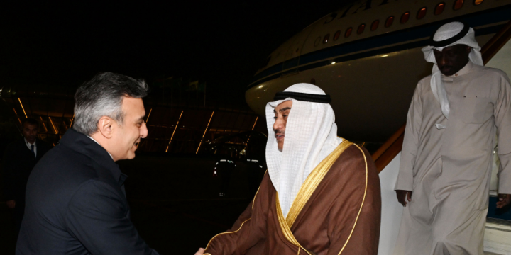 Crown Prince of Kuwait arrives in Azerbaijan