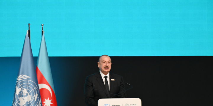 President Ilham Aliyev highlights accusations made against Azerbaijan in his speech during opening ceremony of COP29