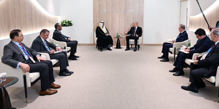 President Ilham Aliyev met with Crown Prince of Kuwait