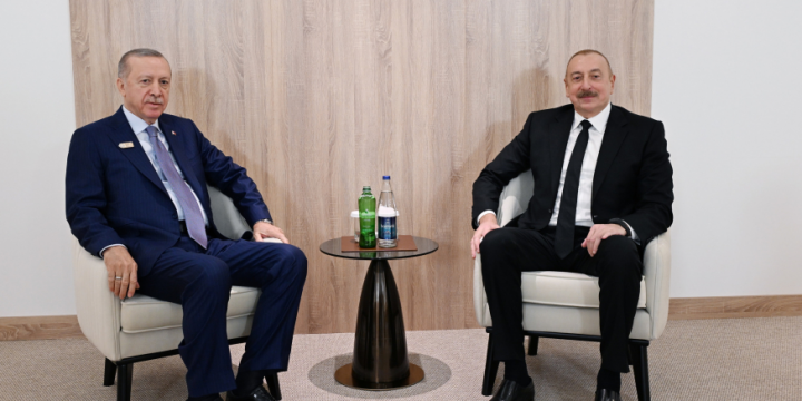 President Ilham Aliyev met with President of Türkiye Recep Tayyip Erdogan