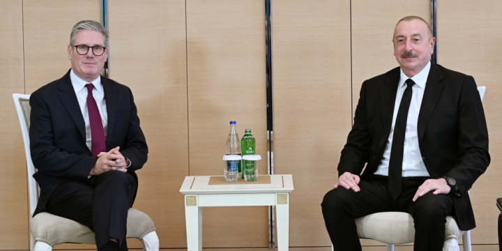 President Ilham Aliyev met with UK Prime Minister