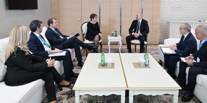 President Ilham Aliyev met with President of European Bank for Reconstruction and Development