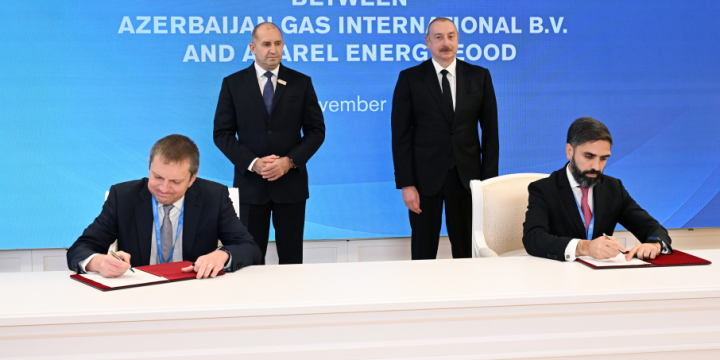 SOCAR and Asarel Energy signed “Joint Development Agreement” with Presidents of Azerbaijan and Bulgaria in attendance