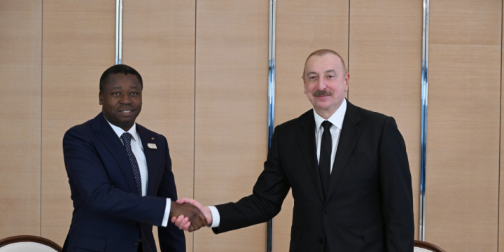 President of Azerbaijan Ilham Aliyev met with President of Togo