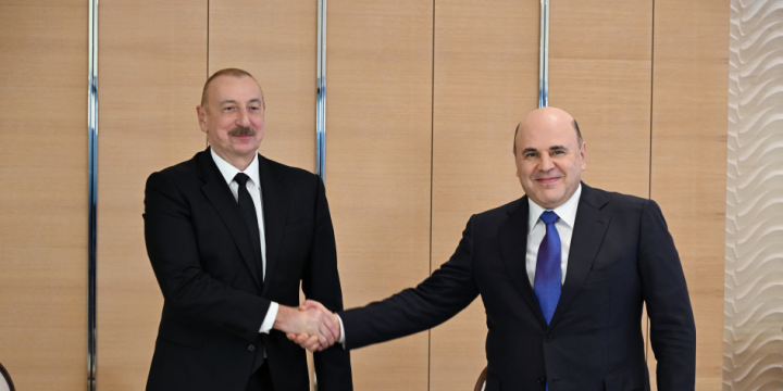 President of Azerbaijan Ilham Aliyev met with Chairman of Government of Russia