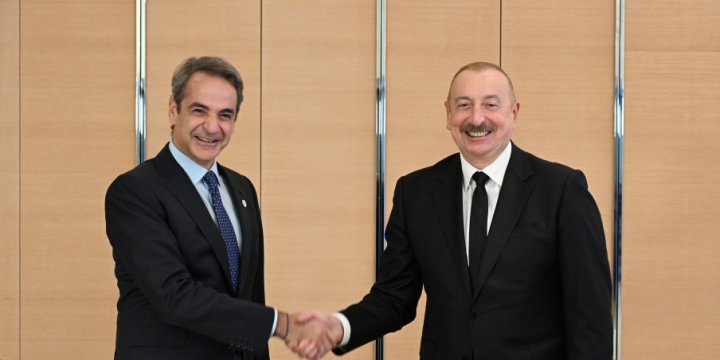 President of Azerbaijan Ilham Aliyev met with Prime Minister of Greece