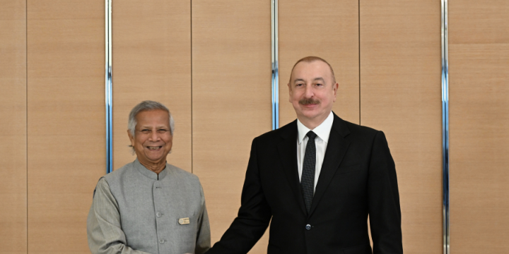 President Ilham Aliyev met with Chief Adviser to the Interim Government of Bangladesh