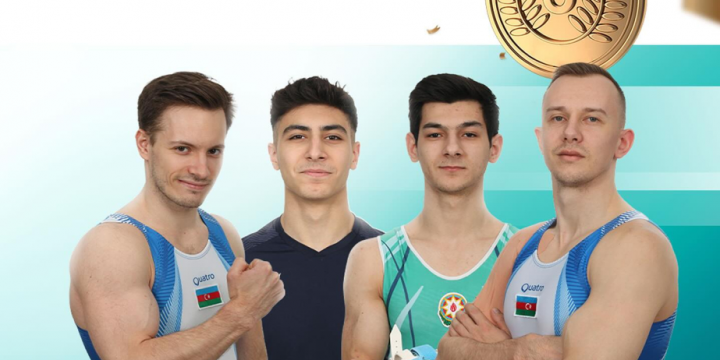 Azerbaijani men`s artistic team claim bronze in Tashkent