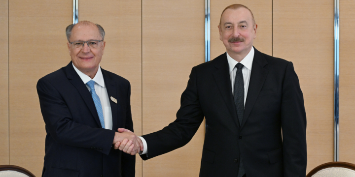 President Ilham Aliyev met with Vice President of Brazil