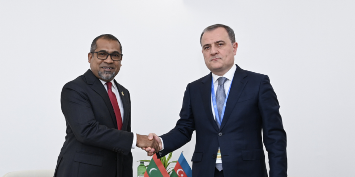 FM Bayramov meets with Maldivian counterpart