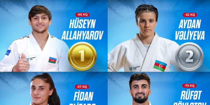 Two Azerbaijani judokas crowned European champions in Poland