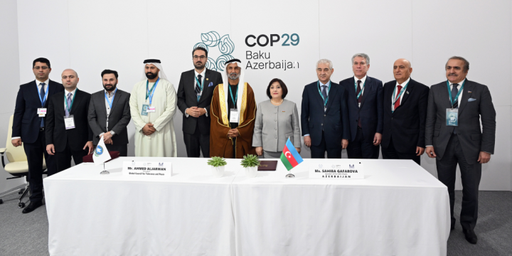 Azerbaijan’s Milli Majlis and International Parliament for Tolerance and Peace sign MoU