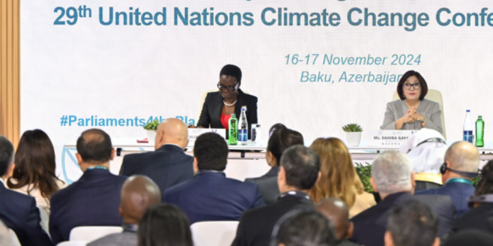 First Day of Parliamentary Meeting at COP29 in Baku concludes