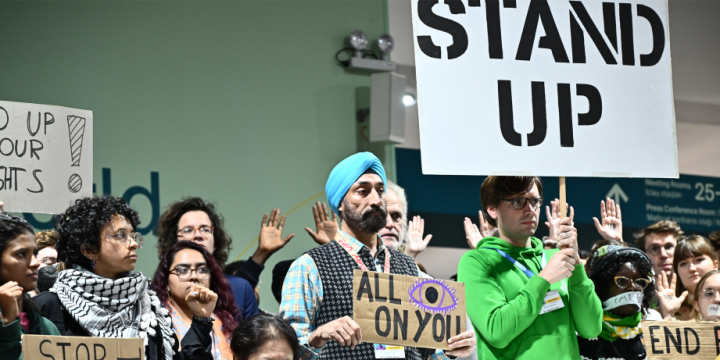 COP29 hosts another protest