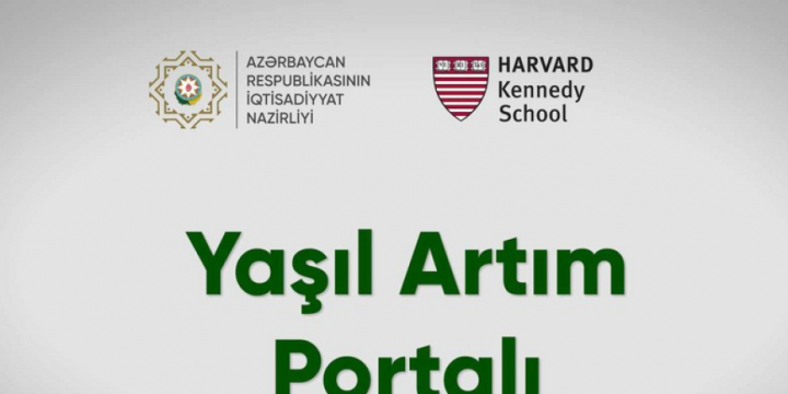 “Yaşıl artım portalı” ölkələrə və investorlara yaşıl keçid strategiyalarını təkmilləşdirməyə kömək edəcək