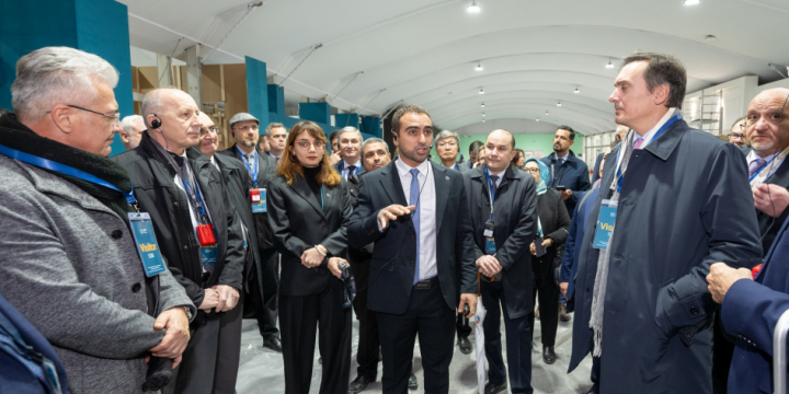 Baku Stadium hosts information tours for diplomatic missions and advanced teams