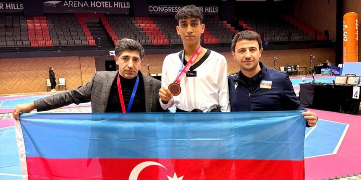 Taekvonduçumuz Avropa çempionatında bürünc medal qazanıb