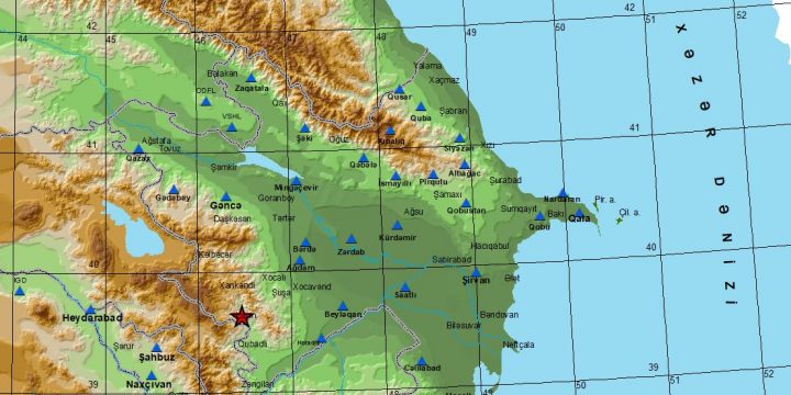 Azərbaycanda 4,5 bal gücündə zəlzələ olub