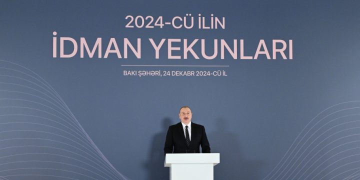 President Ilham Aliyev attended ceremony dedicated to 2024 sports results