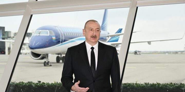 President Ilham Aliyev was interviewed by Azerbaijan Television