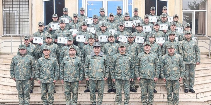 Hərbi Hava Qüvvələrində “Zabit ixtisas kursu”nun növbəti buraxılış mərasimi keçirilib