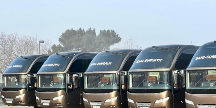 Bakıdan Sumqayıta yeni ekspres avtobus marşrutu istifadəyə verilib