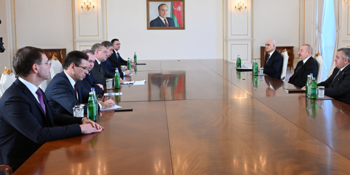 President of Azerbaijan Ilham Aliyev received Governor of Astrakhan Region of Russia