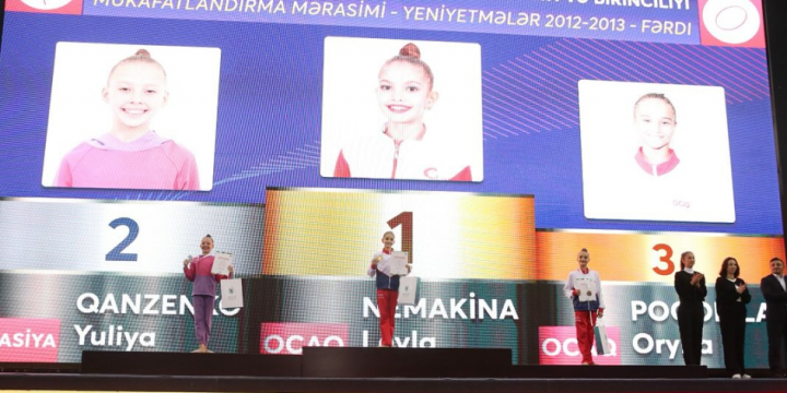 Bədii gimnastika üzrə Bakı çempionatı və birinciliyinə yekun vurulub