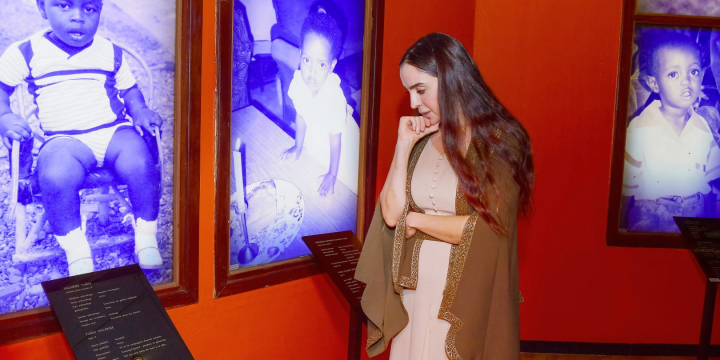 Leyla Aliyeva visits Kigali Genocide Memorial