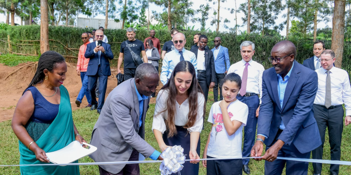 Heydar Aliyev Foundation supports access to water for Rwandan school