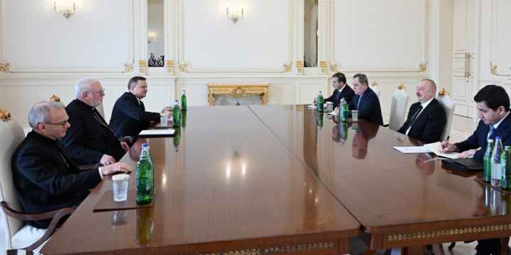 President Ilham Aliyev received Holy See’s Secretary for Relations with States and International Organizations