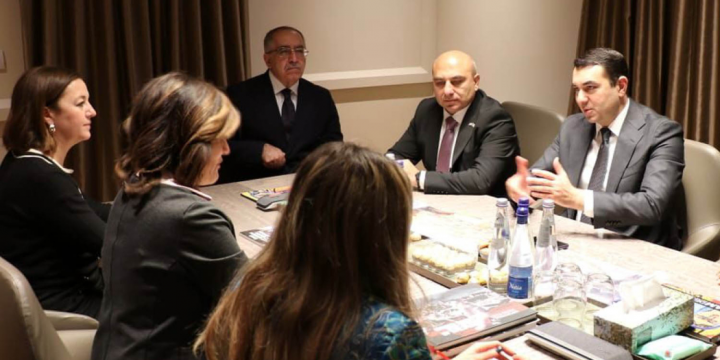 Azerbaijan’s Culture Minister meets ICCROM Director General to discuss cooperation